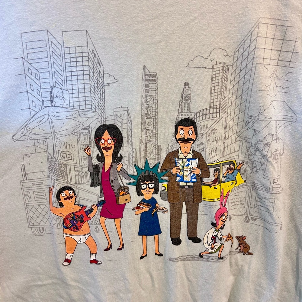 Bob’s Burgers New York Comic Con Toddland shirt XL